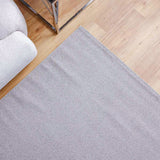 BELUXE | Prism Solid Textured Rug Grey 120x180 cm | 231300472055