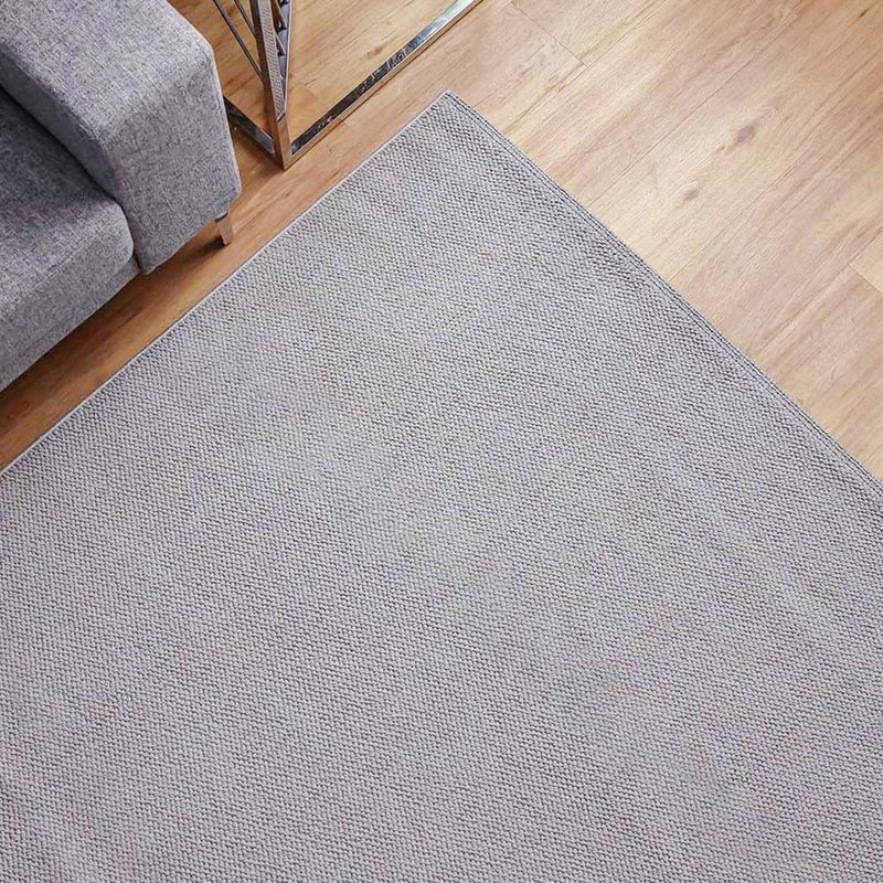 BELUXE | Prism Solid Textured Rug Grey 240x340 cm | 231300472058