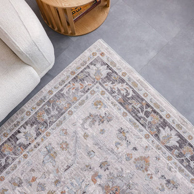 BELUXE | Zena Modern Classic Rug Light Grey 160x230 cm | 231300472199