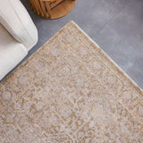 BELUXE | Zena Modern Classic Rug Dark Gold Beige 160x230 cm | 231300472207