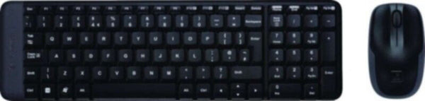 LOGITECH | Wireless Keyboard and Mouse Combo (Black) EN-AR MK220 | 920-003160