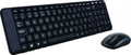 LOGITECH | Wireless Keyboard and Mouse Combo (Black) EN-AR MK220 | 920-003160