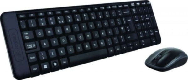 LOGITECH | Wireless Keyboard and Mouse Combo (Black) EN-AR MK220 | 920-003160