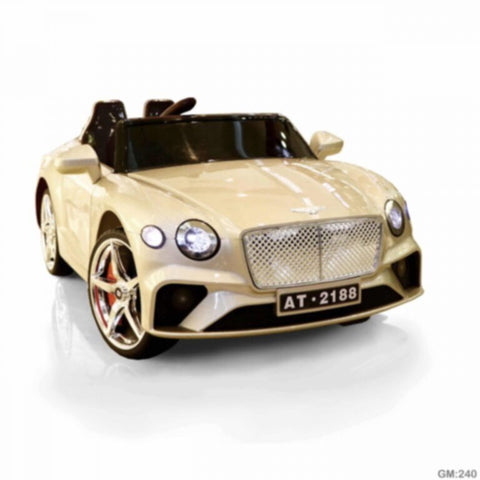 New Pretty Kids Battery Electric Car Beige 58x105x30cm | 240 bi