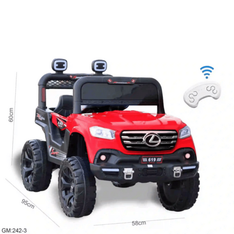 4x4 Electric Car for Kids 2-5 Years Red | 242-3