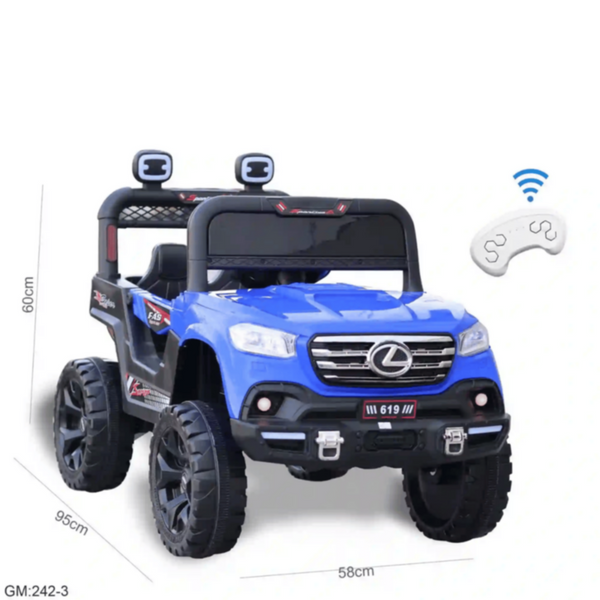 4x4 Electric Car for Kids 2-5 Years Blue | 242-3