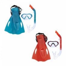 BESTWAY | Hydro-Swim Firefish Snorkel and Fins Set Assorted | BES115TOY01456