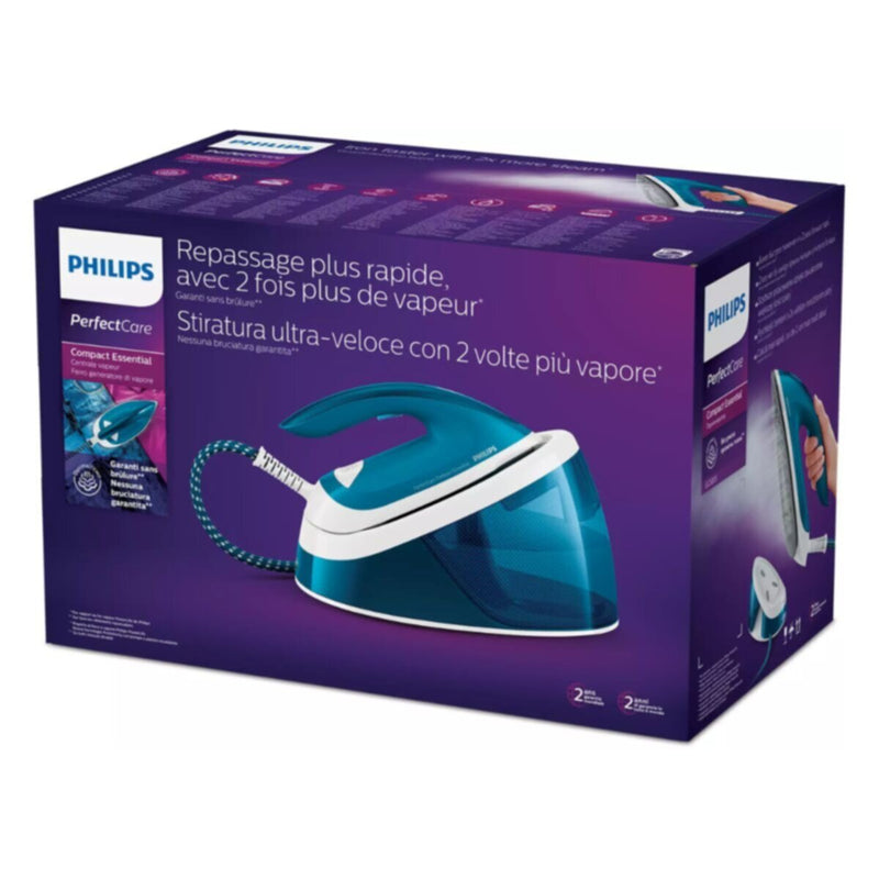 PHILIPS | PerfectCare Compact Essential Steam Generator Iron 1.3L 2400W | GC6815/26