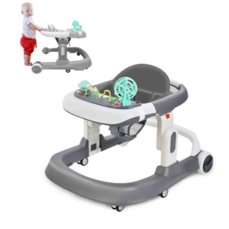 CHEERYBABY Baby Walker And Activity Center Grey | 261 3 grey