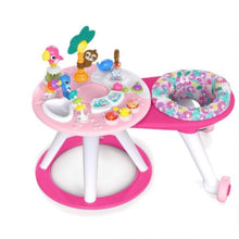 2-in-1 Walk-Around Baby Activity Center & Table Pink | 261 7 p
