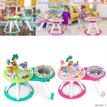 2-in-1 Walk-Around Baby Activity Center & Table Pink | 261 7 p