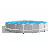 INTEX | Prism Frame Premium Round Above Ground Pool Set 18Ft Ages 6+ | 42126732