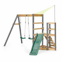 PLUM | Barbary Wooden Playcentre with Swing and Slide Age 3+ | 27370AA108