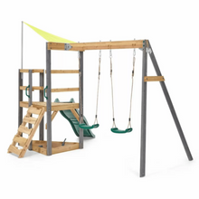 PLUM | Barbary Wooden Playcentre with Swing and Slide Age 3+ | 27370AA108