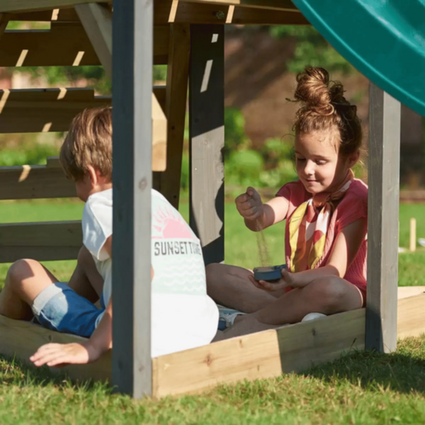 PLUM | Barbary Wooden Playcentre with Swing and Slide Age 3+ | 27370AA108