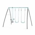 PLUM | Premium Metal Double Swing & Glider With Mist | PLU115TOY00105