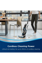 BISSELL | Crosswave Cordless Max 3-in-1 Vacuum, Wash, and Dry 36W Titanium/Bossanova Blue | 2767E