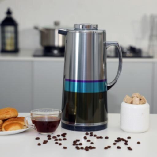 ROYALFORD | Silverfigured Vacuum Flask 1.0Ltr | RF7946