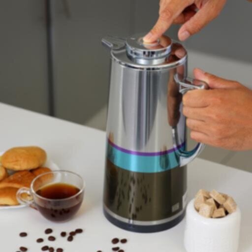 ROYALFORD | Silverfigured Vacuum Flask 1.6Ltr | RF7948