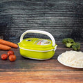 ROYALFORD | Square Lunch Box 1050ML-Leak Proof & Airtight Lid Rectangular Food Storage Container | RF7012