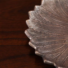 DANUBE | Arianna Feather Platter Silver | 290104600807