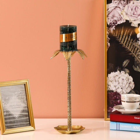 DANUBE | Arianna Brass Palm Tree Brass | 290104600808