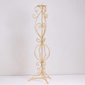 DANUBE | Arianna Classical Pillar Candle Holder 21.25x21.5x46.25 cm - Gold | 290104600816