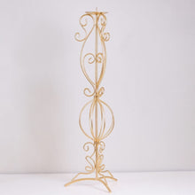 DANUBE | Arianna Classical Pillar Candle Holder 21.25x21.5x46.25 cm - Gold | 290104600816