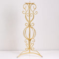 DANUBE | Arianna Classical Pillar Candle Holder 22x22x67 cm - Gold | 290104600817