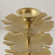 DANUBE | Arianna Lotus Pillar Candle Holder- Gold 1369 | 290104600819