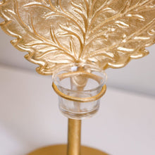 DANUBE | Arianna Leaf T Light Holder- Gold | 290104600823