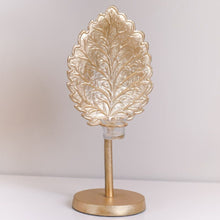DANUBE | Arianna Leaf T Light Holder- Gold | 290104600823