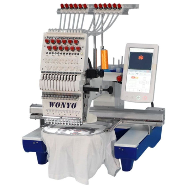 WONYO | Single Head Computerized Cap Sewing Embroidery Machine (Made in China) | Q1201