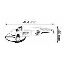 BOSCH | Professional Corded Angle Grinder 2400 W 5 KG | GWS 24-180 H