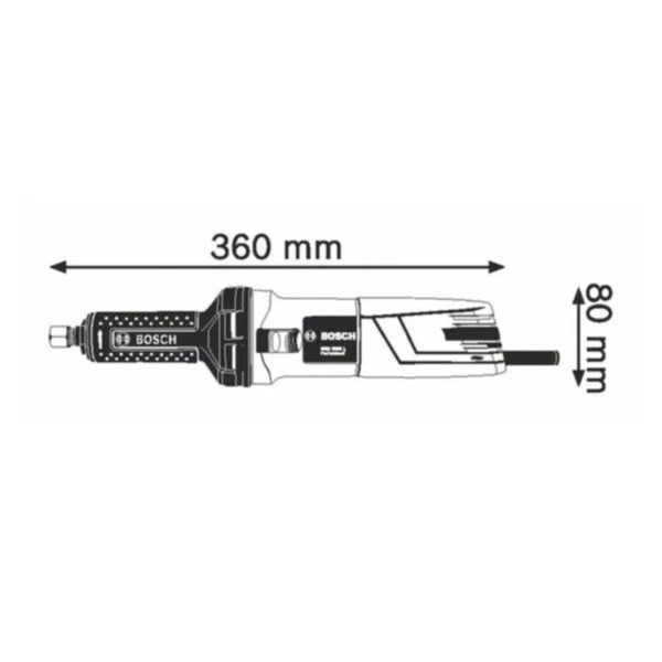 BOSCH | Professional Corded Straight Grinder 500 W 1.4 KG | GGS 5000 L