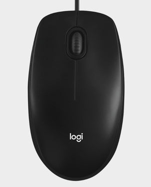 LOGITECH | M100 Corded Mouse Black USB | 910-006652
