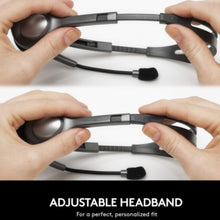 LOGITECH | H111 Stereo Headset with Adjustable Headband | 981-000593