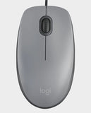 LOGITECH | M110 Silent Mid Gray Usb | 910-006760