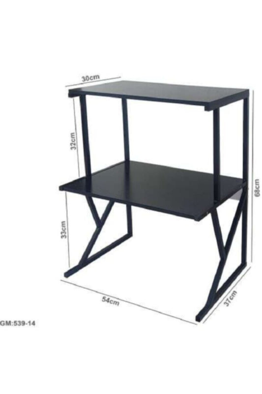 2 Layer Kitchen Storage Rack Black | 539 14