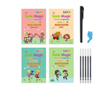 FN-Sank Magic 4 Piece Practice Copybook for Kids with Pen | JPJ8106