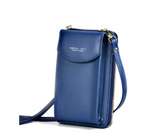 Forever Young 2 Pocket Messenger Bag for Women - Dark Blue | JPF9872