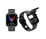 X8 2 in 1 Sports Bluetooth calling Smart Watch Bracelet With inbuilt TWS Wireless In Ear Earphone Headset - Black | JPN2999