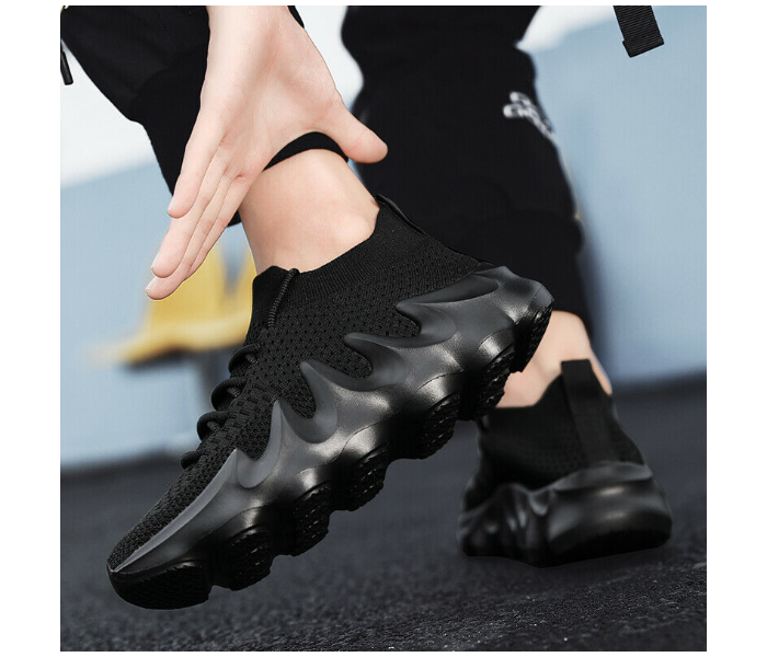 Unisex Sneaker Outdoor Casual Sports Shoes EU 39 - Black | JPL4325