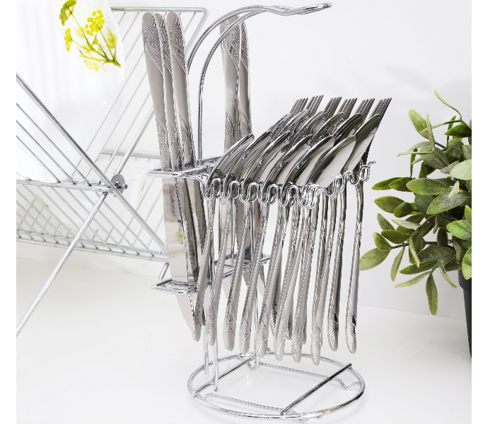 ROYALFORD | 24 Pieces Cutlery Set Silver | Rf2087