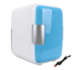 Mini 4L Portable and Compact Powered Fridge Refrigerators Dual-Use Food Beverage Cooler for Car | JPN1785