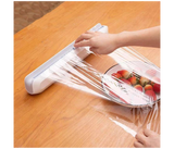 Generic Plastic Food Wrap Dispenser With Slide Cutter Adjustable Cling Film Cutter | JPL5697