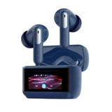 PROMATE | TWS -ANC-ENC With Smart IPS Touch Display Earphones Blue | ARIX.BLUE