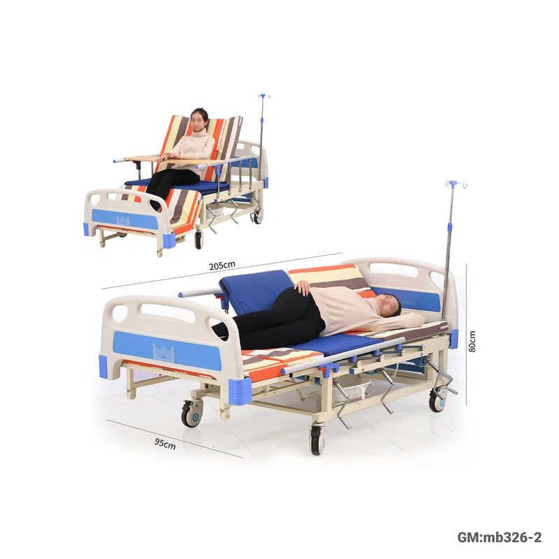 4 Function manual hospital bed | mb326-2