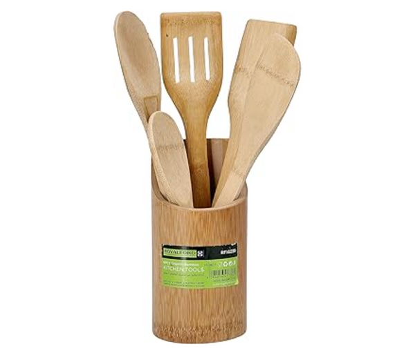 ROYALFORD | Bamboo Kitchen Tool Set 6Pcs | JPO1479