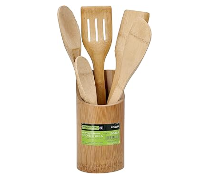 ROYALFORD | Bamboo Kitchen Tool Set 6Pcs | JPO1479